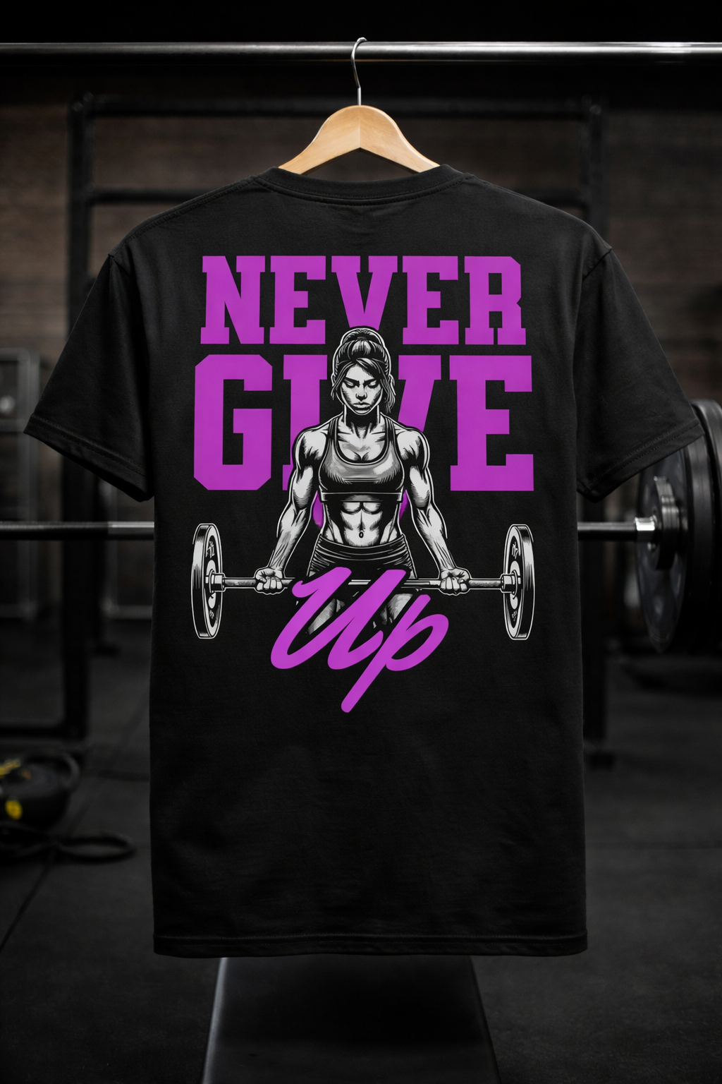 NEVER GIVE UP Tee